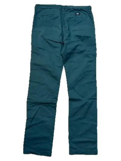Vans Herren Chino Hose W34 Petrol Stoffhose Casual Baumwolle