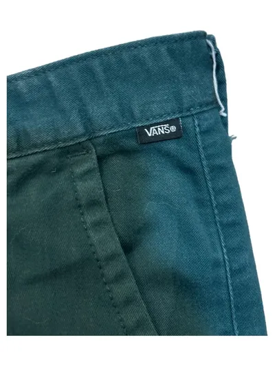 Vans Herren Chino Hose W34 Petrol Stoffhose Casual Baumwolle