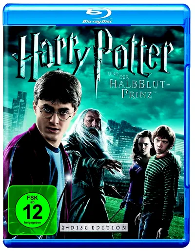 Harry Potter und der Halbblutprinz Blu-Ray 2-Disc Edition Fantasy Film FSK 12