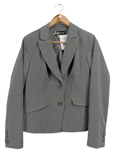 Class International Damen Blazer Grau Gr. 38/M Klassisch Business