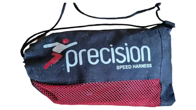 Precision Speed Harness Tasche Turnbeutel Schwarz Rot Mesh Sportbeutel