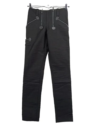 FHB Damen Trachtenhose Gr. 36 Schwarz Traditionell Baumwolle
