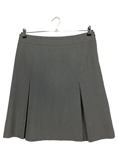 Betty Barclay Damen Faltenrock Business Klassisch Grau Gr. 38 Midirock
