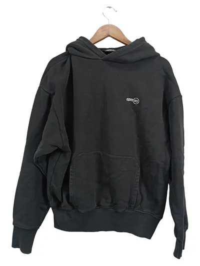 6PM Herren Kapuzenpullover Hoodie Gr. 50/L Schwarz Streetwear Baumwolle