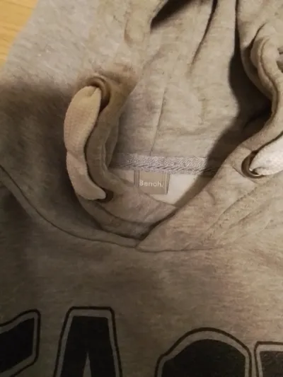 Bench Kinder Kapuzenpullover FAST Gr. 128/134 Grau Hoodie Sweatshirt