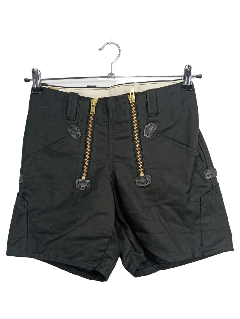 FHB Damen Trachten-Shorts Gr. 42 Schwarz Traditionell Baumwolle 1