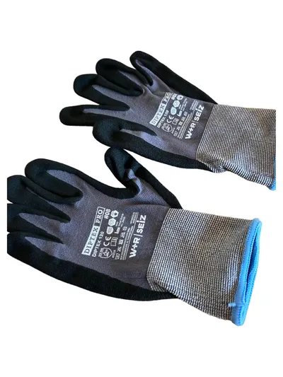 Seiz DIPTEX PRO 120 Arbeitshandschuhe Größe 8 Grau