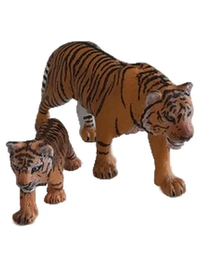 Schleich Tiger Familie Spielfiguren-Set Mehrfarbig Kinder