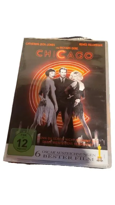 Chicago DVD Musical Catherine Zeta-Jones Richard Gere Renée Zellweger FSK 12