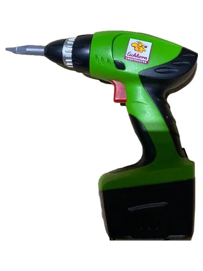 Eichhorn Constructor Kinder Bohrmaschine Spielzeug Grün Akkuschrauber