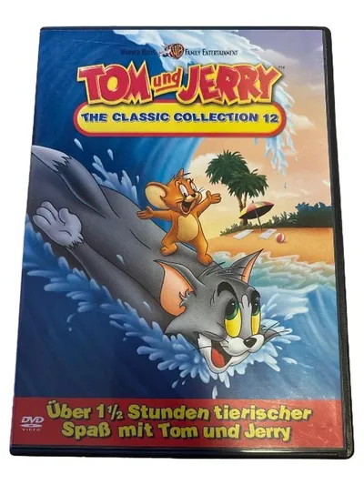 Tom und Jerry - The Classic Collection 12 DVD Zeichentrick Klassiker