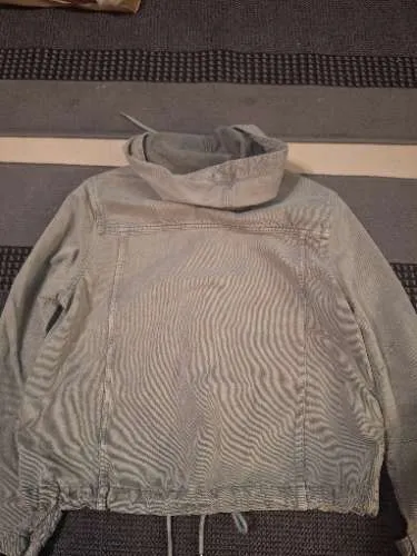 Street One Damen Leichte Jacke Kapuze Oliv Gr. 40/L Lyocell