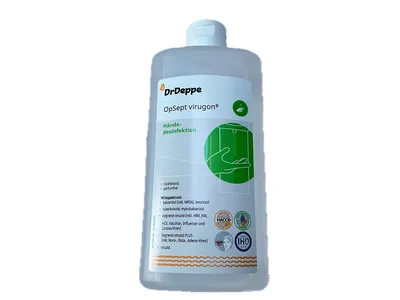 Dr. Deppe OpSept virugon Händedesinfektion 500ml antibakteriell viruzid