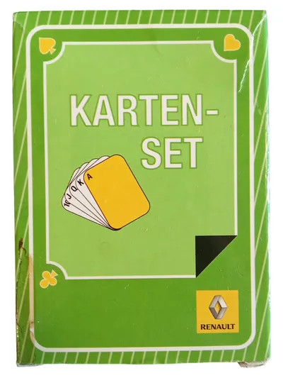 Renault Karten-Set Kartenspiel Spielkarten Sammler Fanartikel