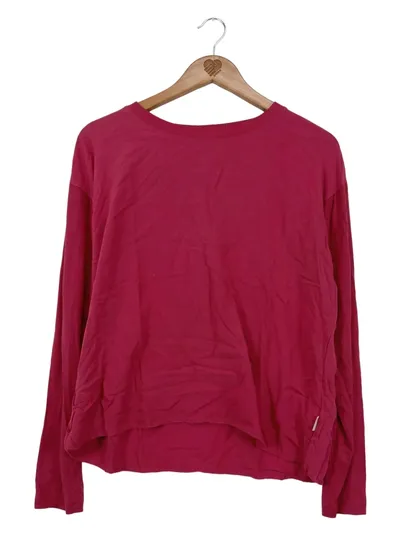 Marc O'Polo DENIM Damen Langarmshirt Gr. M Pink Casual Polyester