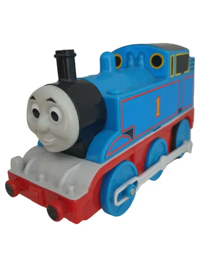 Thomas die Lokomotive Nr. 1 Spielzeug Eisenbahn Blau Kinder