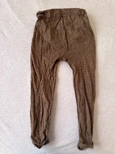 Next Jogginghose Kinder Gr. 116 Braun Baumwolle Casual