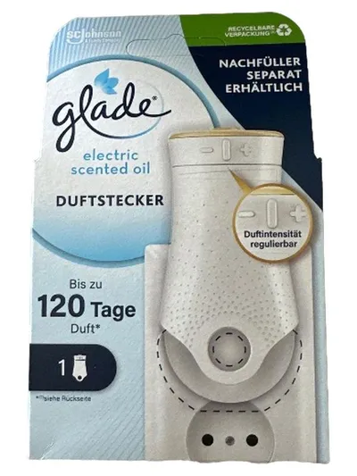 Glade Duftstecker Electric Scented Oil Raumduft 20ml Weiß Modern