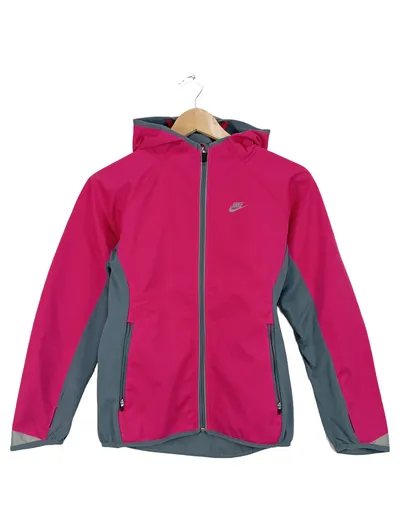 Nike Mädchen Trainingsjacke Kapuzenjacke Pink Gr. 146/152 Sportjacke