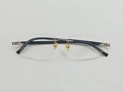 Flair 605 Brillengestell Randlos Titan Schwarz 54-18-140 Brille