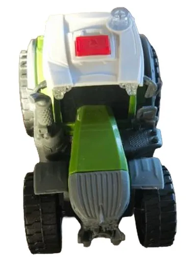 Dickie Toys Traktor Spielzeugauto Grün Weiß 12cm Bauernhof Fahrzeug