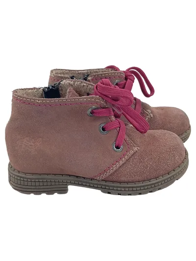 Lurchi Mädchen Stiefelette Gr. 23 Mehrfarbig Leder Winter Boots Casual