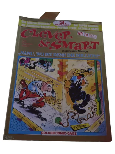 Clever & Smart Nr. 14 Nanu wo ist denn die Million Comic 3. Auflage