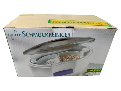 EDUTEC 88 Ultraschall Reinigungsgerät Schmuckreiniger weiß