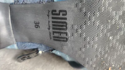 Simen Damen Schnürstiefelette Stiefel Gr. 36 Blau Casual Strukturmuster