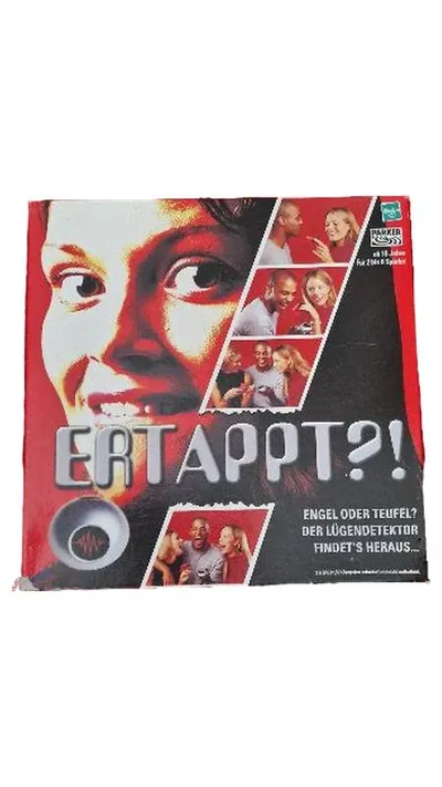 Parker ERTAPPT?! Engel oder Teufel? Der Lügendetektor Brettspiel Partyspiel