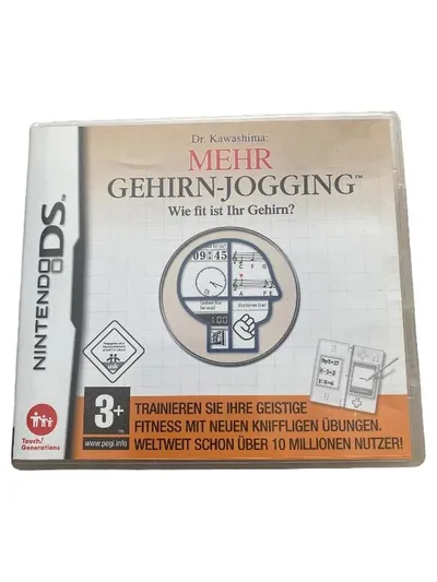 Nintendo DS Dr. Kawashima Mehr Gehirn-Jogging Gedächtnisspiel Deutsch