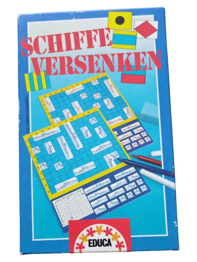 Educa Schiffe versenken Brettspiel Klassiker Familienspiel Kinderspiel