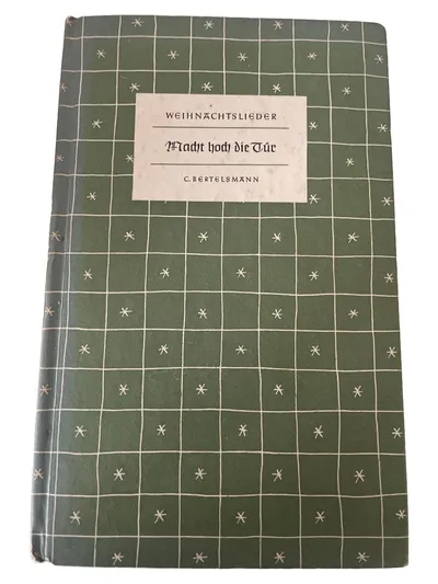 Weihnachtslieder Macht hoch die Tür C. Bertelsmann Liederbuch Vintage
