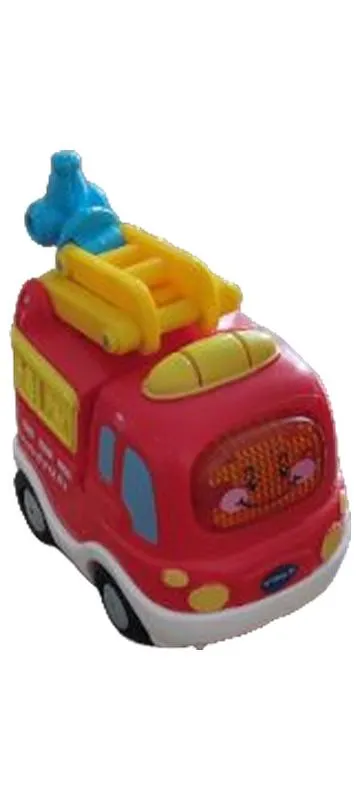 VTech Nachziehspielzeug Feuerwehrauto Rot Kunststoff Spielzeugauto