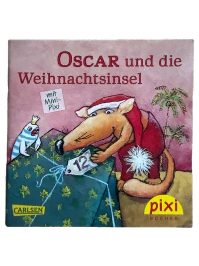 Carlsen Oscar und die Weihnachtsinsel Pixi Buch Weihnachten mit Mini-Pixi