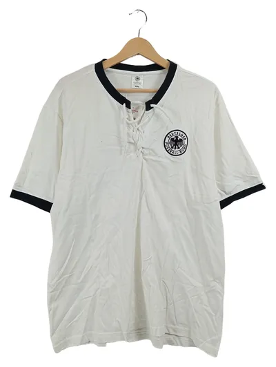 DFB Deutschland Retro Fußball Trikot Herren Gr. XL Weiß 2014
