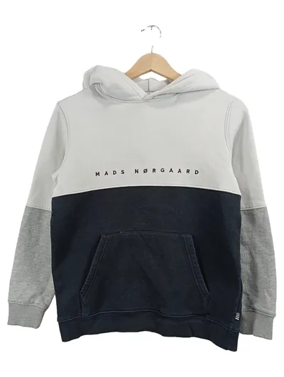 Mads Nørgaard Kapuzenpullover Hoodie Colorblock Logo Mehrfarbig Gr. 152