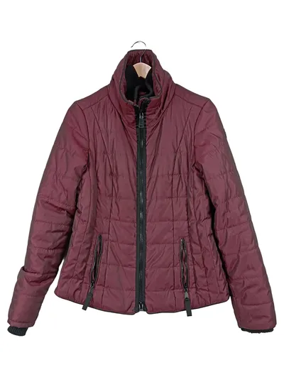 CECIL Damen Steppjacke Gr. S/36 Bordeaux Rot Winterjacke Übergangsjacke