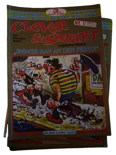 Clever & Smart Nr. 11 Immer ran an den Feind Francisco Ibáñez Comic