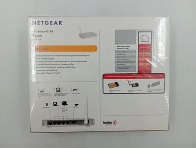NETGEAR WGR614 Wireless-G 54 Router WLAN 54 Mbit/s 4-Port Switch Weiß