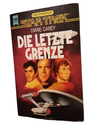 Star Trek Die Anfänge - Die letzte Grenze - Diane Carey - Heyne Roman