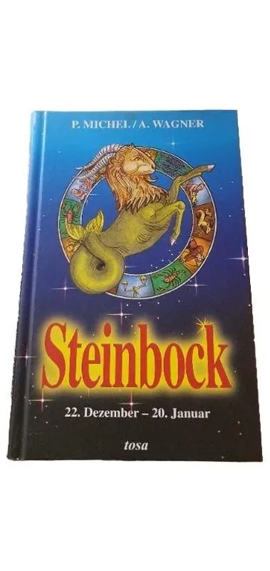 Steinbock Horoskop Astrologie Buch P. Michel A. Wagner Hardcover Deutsch