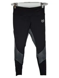 Body Engineers Damen Sport Leggings Schwarz Grau Gr. S Fitness 1