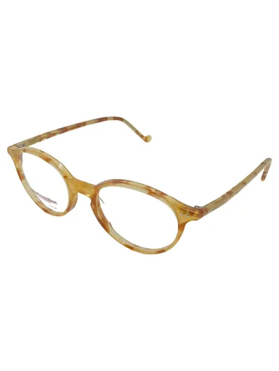 Lafont Damen Brille Kunststoff Gelb 14 cm Breite