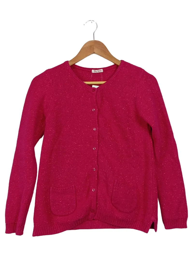 Du Pareil Au Même Strickjacke Mädchen Pink Gr. 152 1