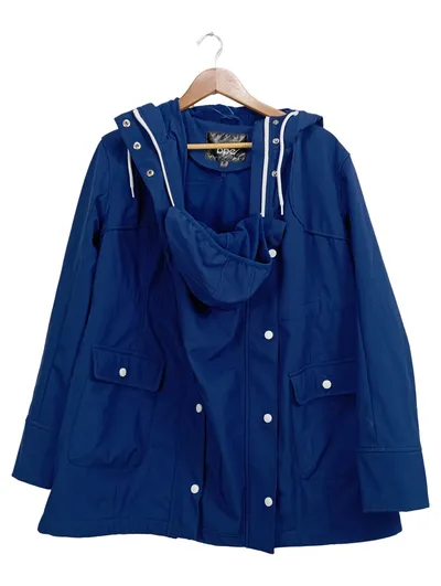 bpc Damen Leichte Jacke Gr. 38 Blau Casual Outdoor Übergangsjacke