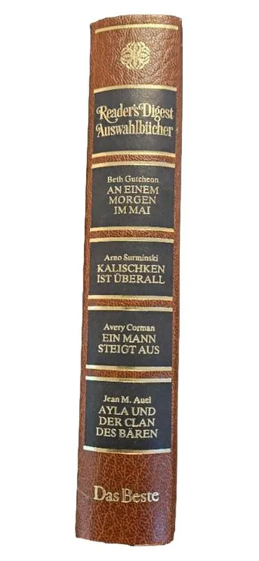 Reader's Digest Sammelband Abenteuer Kurzgeschichten Ayla Clan des Bären