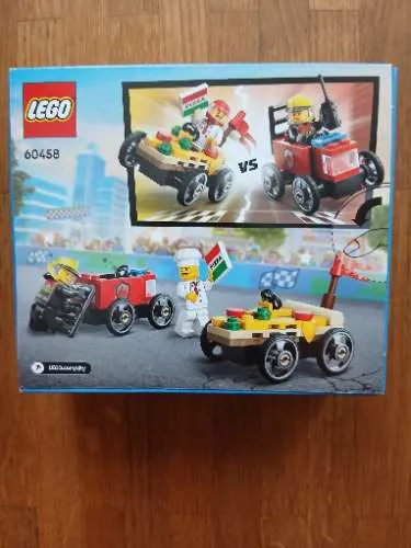 LEGO City 60458 Pizza vs. Fire Truck Bauset 70 Teile NEU OVP