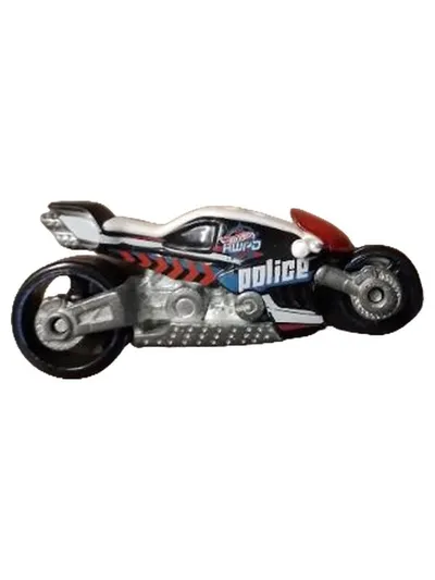 Mattel Motorrad Polizei Spielzeugauto Mehrfarbig Die-Cast