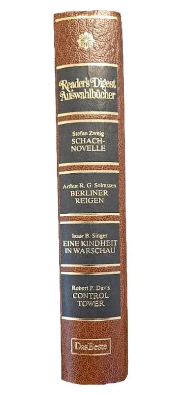 Reader's Digest Auswahlbücher: Schachnovelle, Berliner Reigen, Kindheit Warschau